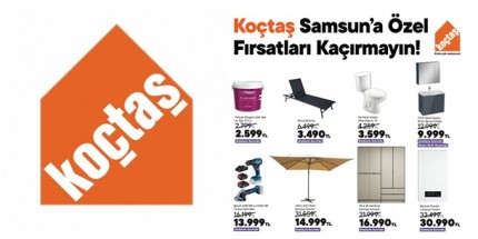 Koçtaş’ta Samsun’a Özel Fırsatlar